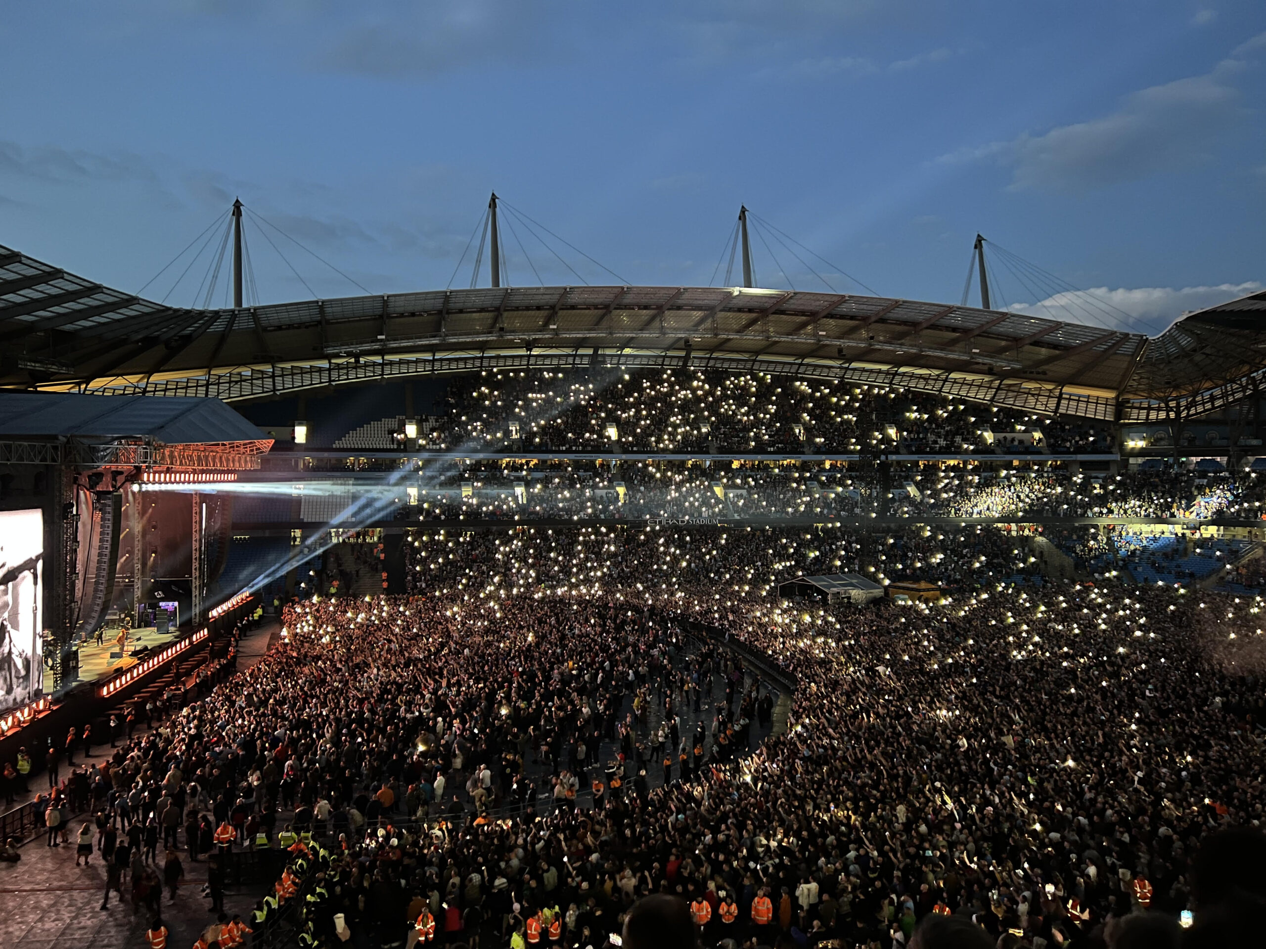Liam Gallagher Etihad 2022